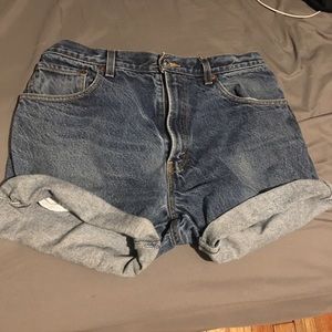 Levi’s denim shorts